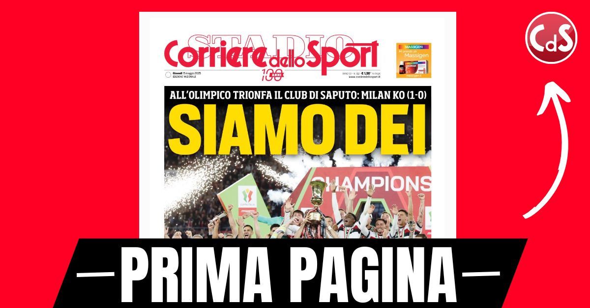 prima pagina corriere dello sport siamo dei bologna strepitoso da Pianetamilan.it prima pagina corriere dello sport siamo dei bologna strepitoso