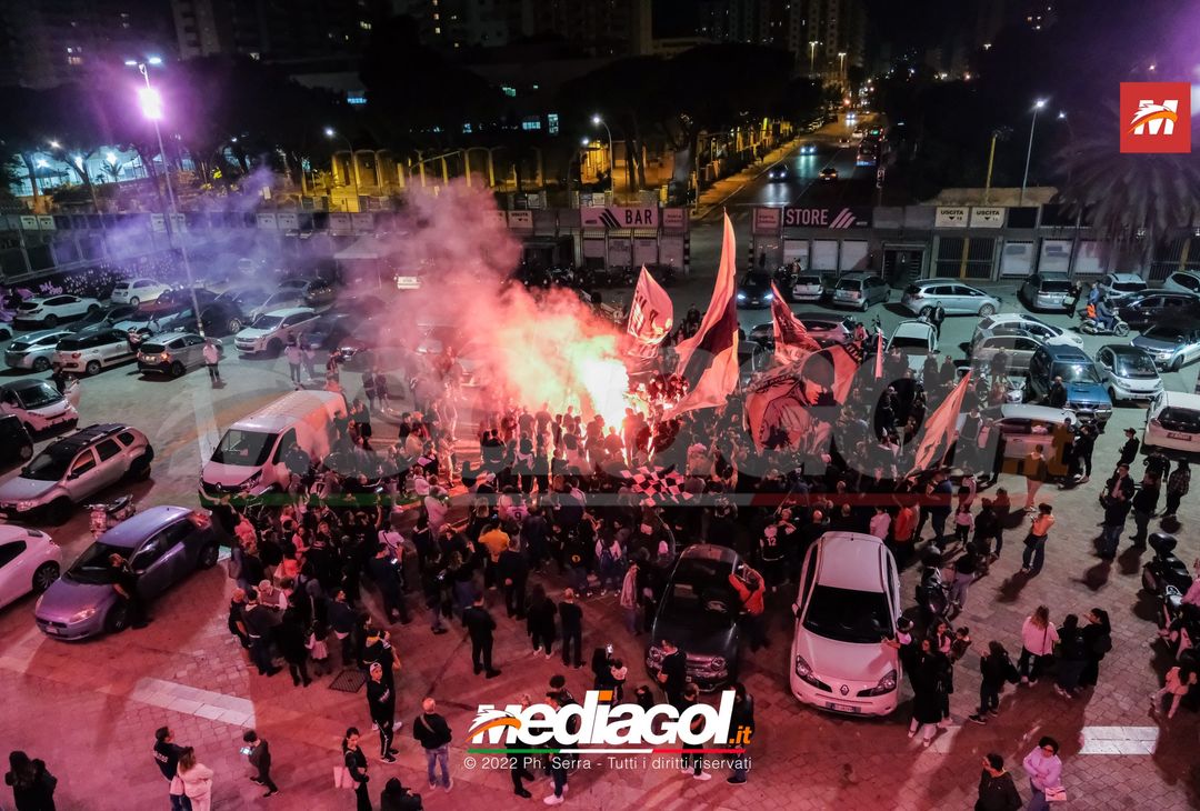 FOTO PALERMO, cori e fumogeni al Barbera: festa per i 122 anni del club (LA GALLERY) - immagine 43