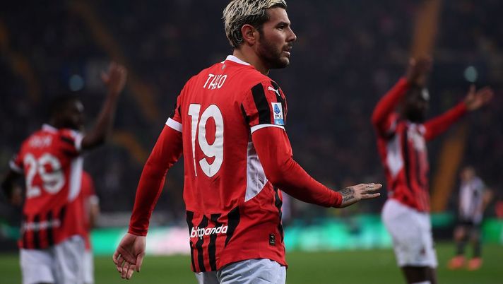 Theo Hernández AC Milan Udinese-Milan 0-4 Serie A 2024-2025