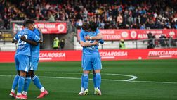 FOTO Monza-Napoli, McTominay esalta Raspadori dopo l’assist: “Che giocatore!”