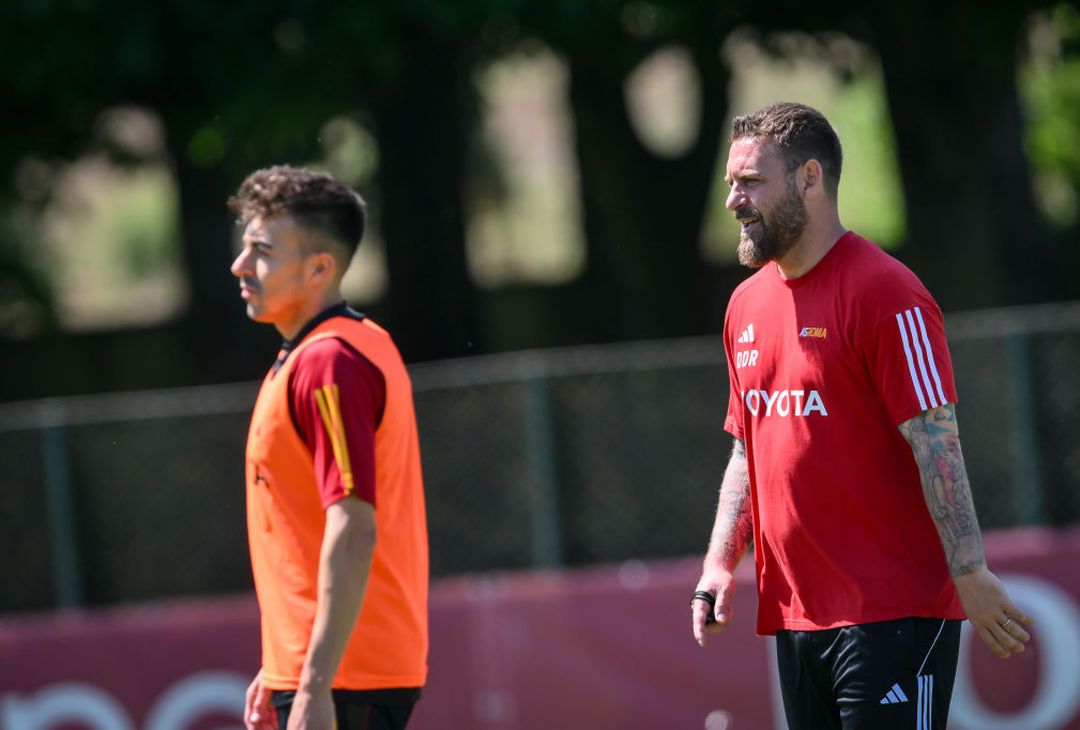 Roma, la seduta a Trigoria con la testa all’Empoli – FOTO GALLERY - immagine 13