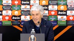 VIDEO Atalanta-Sporting Lisbona, Gasperini: “Scamacca pericoloso. Lavoriamo per…”