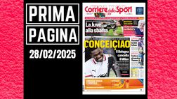 Prima pagina Corriere dello Sport: Conceiciao. Il Bologna cancella il Milan