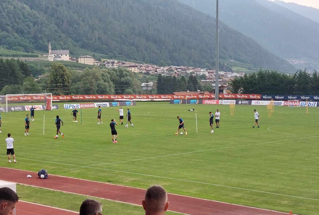 GALLERY Primo allenamento per i nazionali: si parte dal lavoro con il pallone - immagine 3