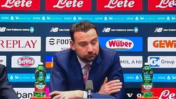 Manna in conferenza: “Questi errori ci portano soltanto a pensare male”