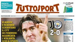 PRIMA PAGINA TUTTOSPORT OGGI: “Favolosa!”