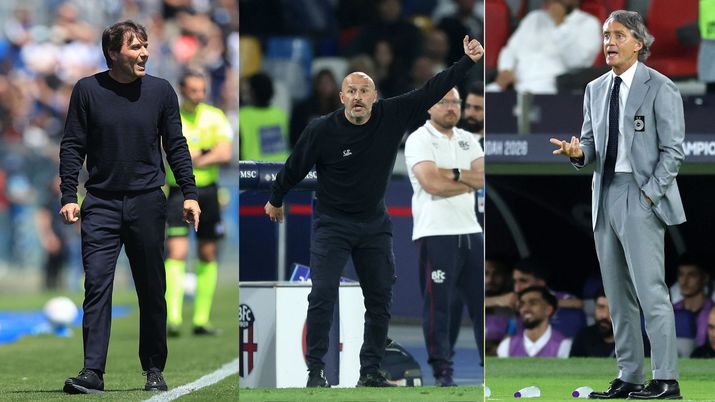 Casting per la panchina del Napoli Conte Italiano Mancini