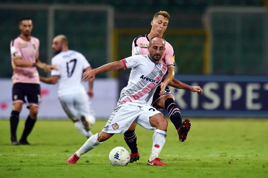 Palermo, Italia - 31 agosto 2018: Azione di gioco durante una partita tra Palermo e Cremonese. (Foto di Tullio M. Puglia/Getty Images) Cremonese-Palermo, dove vedere la partita in tv e streaming live- immagine 4
