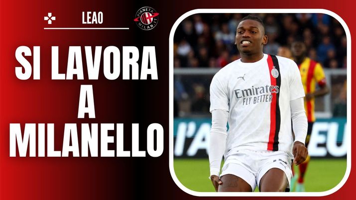 Rafael Leao AC Milan Lecce-Milan 2-2 Serie A 2023-2024