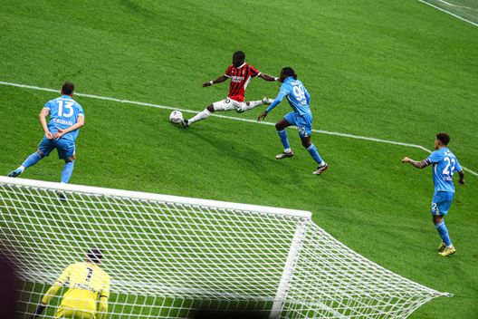 Yunus Musah in Milan-Napoli 0-2 del 29 ottobre 2024 (Foto di Giuseppe Cottini/AC Milan via Getty Images)  napoli-milan-antonio-conte-bilancio-sfide-atalanta-juventus-inter-tottenham