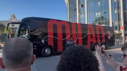 VIDEO, Milan-Monza: pullman rossonero arrivato a ‘San Siro’ | PM News