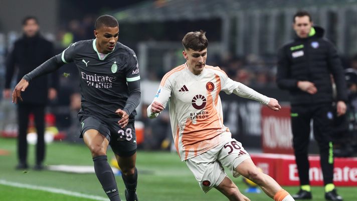 Cronaca Milan-Roma 1-1: un super gol di Dybala risponde a Reijnders - immagine 1