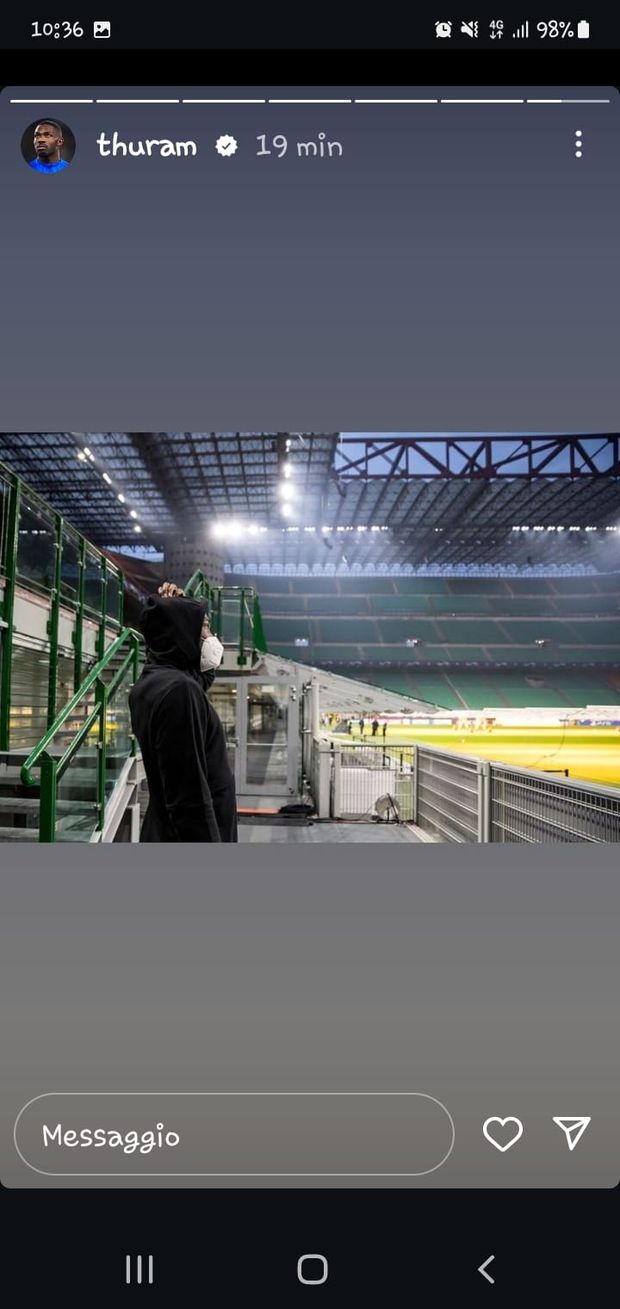Thuram, la foto a San Siro che arriva dal passato. Da dove tutto forse è iniziato- immagine 3