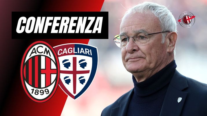 Milan-Cagliari Serie A 2023-2024 conferenza stampa Claudio Ranieri
