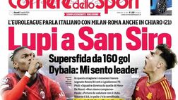 PRIMA PAGINA CORRIERE DELLO SPORT OGGI: “Buongiorno, anche il Napoli all’assalto”