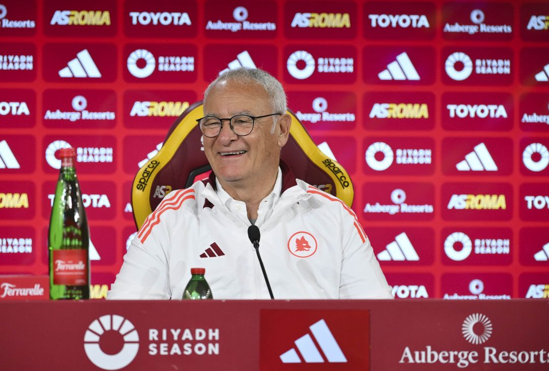 Lecce-Roma, la conferenza stampa di Ranieri – FOTO GALLERY - immagine 10