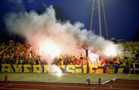 Tifosi del Brondby (Photo by Boris Streubel/Bongarts/Getty Images) Nordsjaelland-Brondby, statistiche e precedenti tra le due squadre danesi- immagine 2