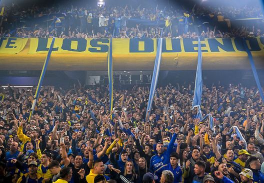 Buenos Aires, Argentina - 19 aprile 2025: Tifosi del Boca Juniors. (Foto di Marcelo Endelli/Getty Images) Boca Juniors