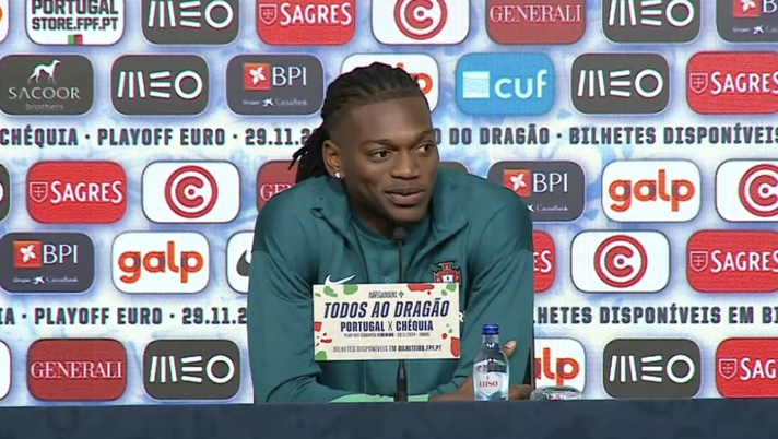 Leao: “Fonseca? Tutto risolto, stare in panchina non mi piace. Le critiche…” - immagine 1