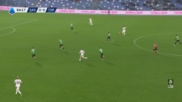 Sassuolo-Torino 0-1, l’analisi del gol: perfetta la finta di Simeone per il rigore- immagine 2