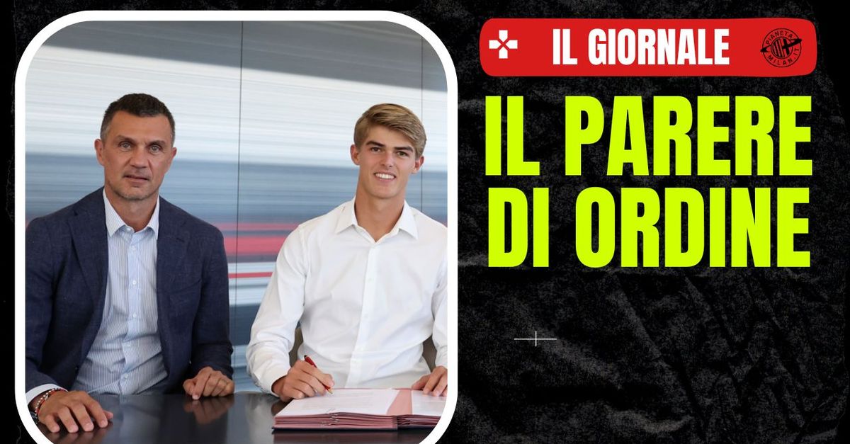 Milan, Ordine: “De Ketelaere spina nel fianco del post Maldini”