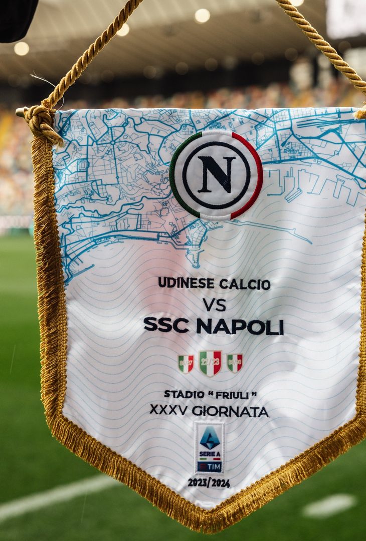 Il club azzurro sui social prima del match contro l'Udinese: 'Rappresentando una città'