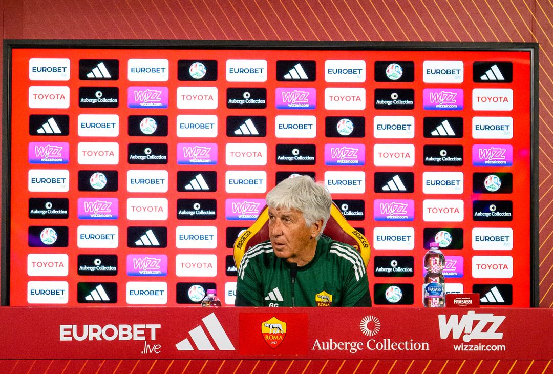 Bologna-Roma, la conferenza stampa di Gian Piero Gasperini – FOTO GALLERY- immagine 1