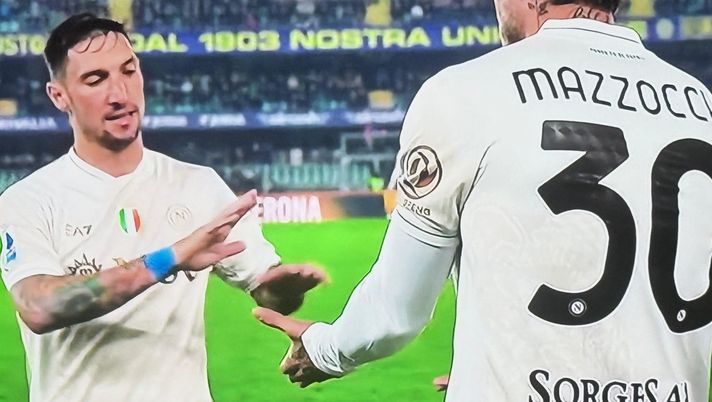 Verona-Napoli 1-1, ultimi cambi per Conte: dentro Giovane e Mazzoccchi - immagine 1
