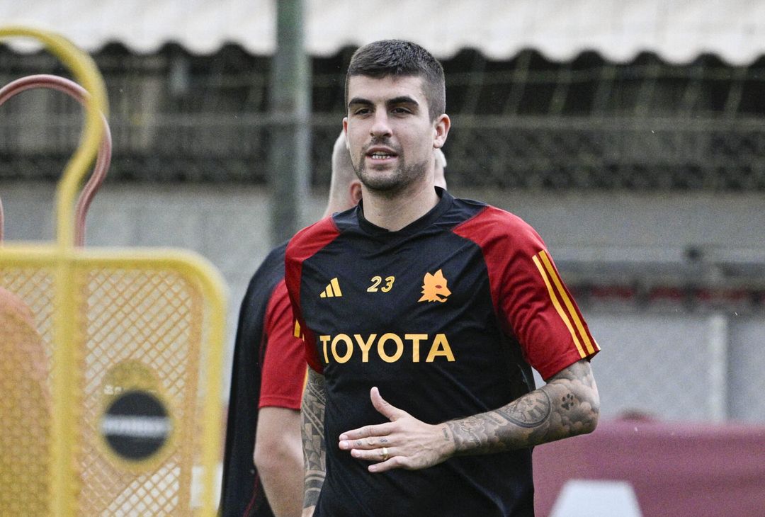 Trigoria, rifinitura prima di Roma-Monza: in gruppo Smalling – FOTO GALLERY - immagine 44