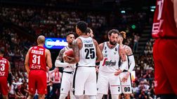 Gara 1 finale scudetto – Milano batte la Virtus 92 a 82