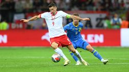 Europei, tegola Polonia: lesione per Lewandowski che salta l’Olanda