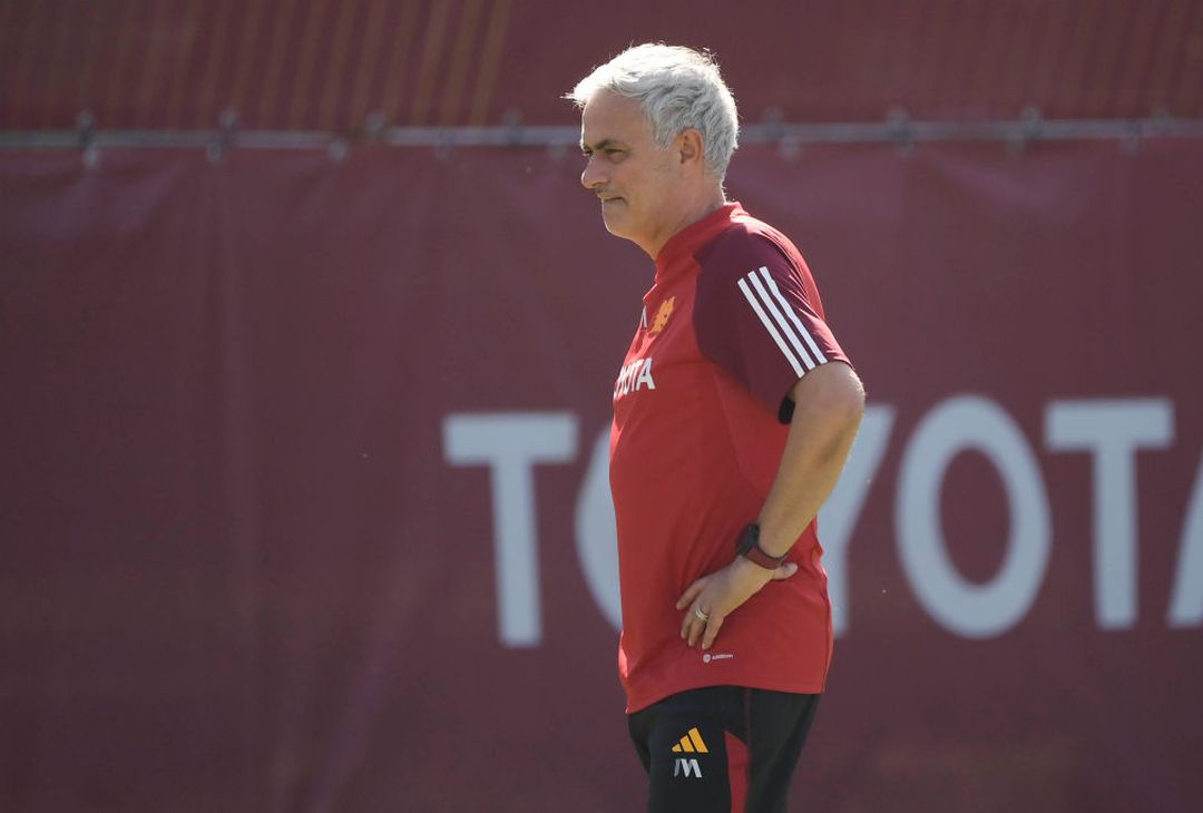 Roma, a Trigoria si lavora per preparare la sfida al Servette – FOTO GALLERY - immagine 27