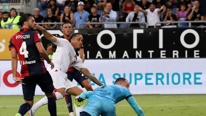 Noah Okafor AC Milan Cagliari-Milan 1-3 Serie A 2023-2024