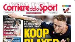 PRIMA PAGINA CORRIERE DELLO SPORT OGGI: “Zola punta sul Napoli: Con Antonio mai niente di scontato”