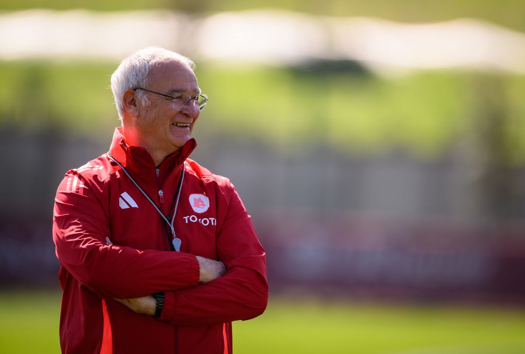 Trigoria, la rifinitura alla vigilia dell’Athletic Club – FOTO GALLERY - immagine 9