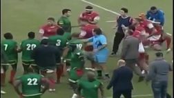 Rugby, rissa totale in Tunisia-Senegal