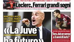 EDICOLA / TS: Juve, a te Motta. Napoli, Conte vuole Oriali