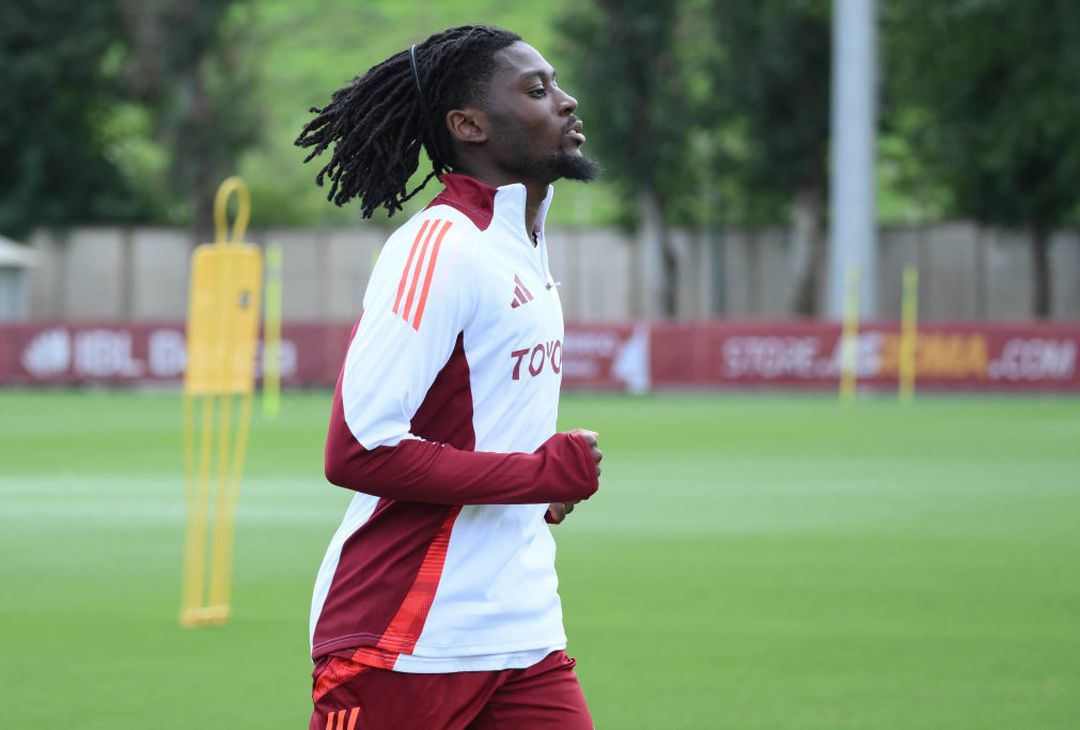 Roma, l’allenamento prima della partenza per la Svezia – FOTO GALLERY - immagine 11