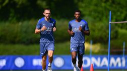 VIDEO / Inter, Dumfries e De Vrij subito a lavoro in campo e in palestra