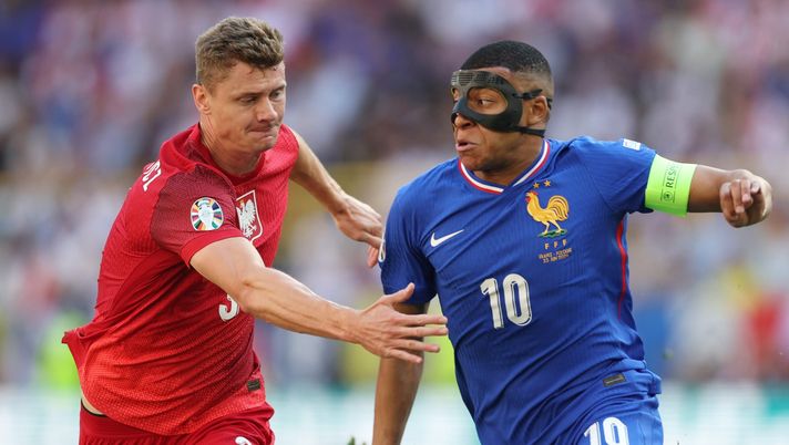 GETTY IMAGES Euro 2024, la Polonia di Dawidowicz pareggia con la Francia - immagine 1