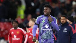 United, infortunio per Onana: salterà l’amichevole con la Fiorentina