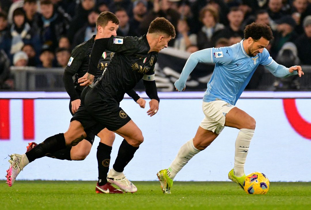 Il primo tempo del match dell'Olimpico si chiude a reti bianche