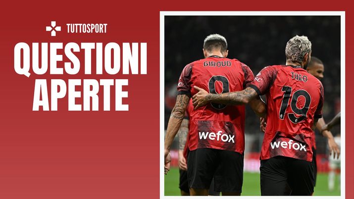Theo Hernández Giroud AC Milan