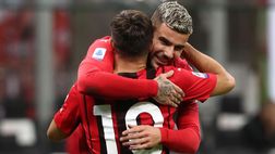 Milan, Theo Hernandez saluta Brahim Diaz: “Buona fortuna”