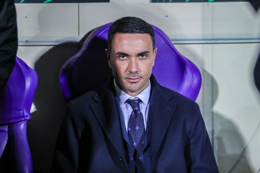 GERMOGLI PH: 12 DICEMBRE 2024 FIRENZE STADIO ARTEMIO FRANCHI CONFERENCE LEAGUE FIORENTINA VS LASK NELLA FOTO PALLADINO Palladino