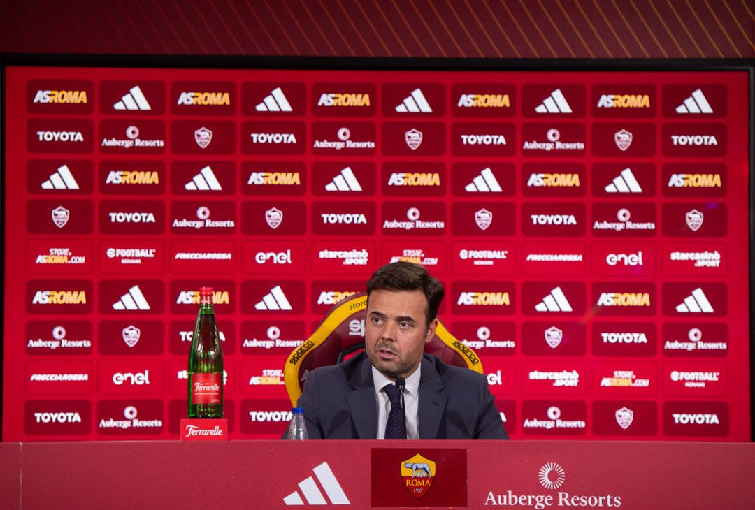 Roma, la conferenza stampa di Tiago Pinto – FOTO GALLERY - immagine 19