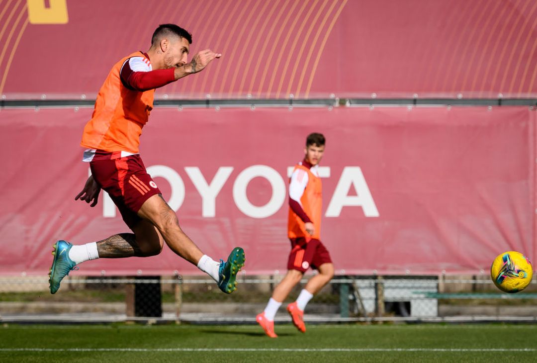 Roma, secondo allenamento dell’anno: Dovbyk torna in gruppo – FOTO GALLERY - immagine 45