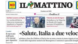 PRIMA PAGINA IL MATTINO OGGI: “Le verità di DeLa: Dovevo trattenere Spalletti”