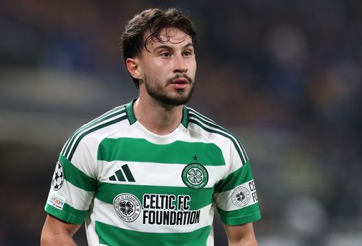 Nicolas Kuhn con la maglia del Celtic (Foto di Marco Luzzani/Getty Images) ESCLUSIVA Kuhn, McGarry: “Dribblatore imprevedibile e letale, vi dico a chi somiglia”- immagine 3