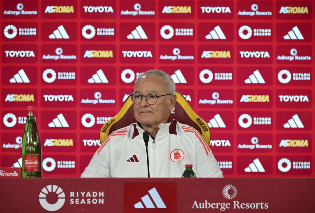 Roma, la conferenza stampa di Ranieri prima del Milan – FOTOGALLERY - immagine 9